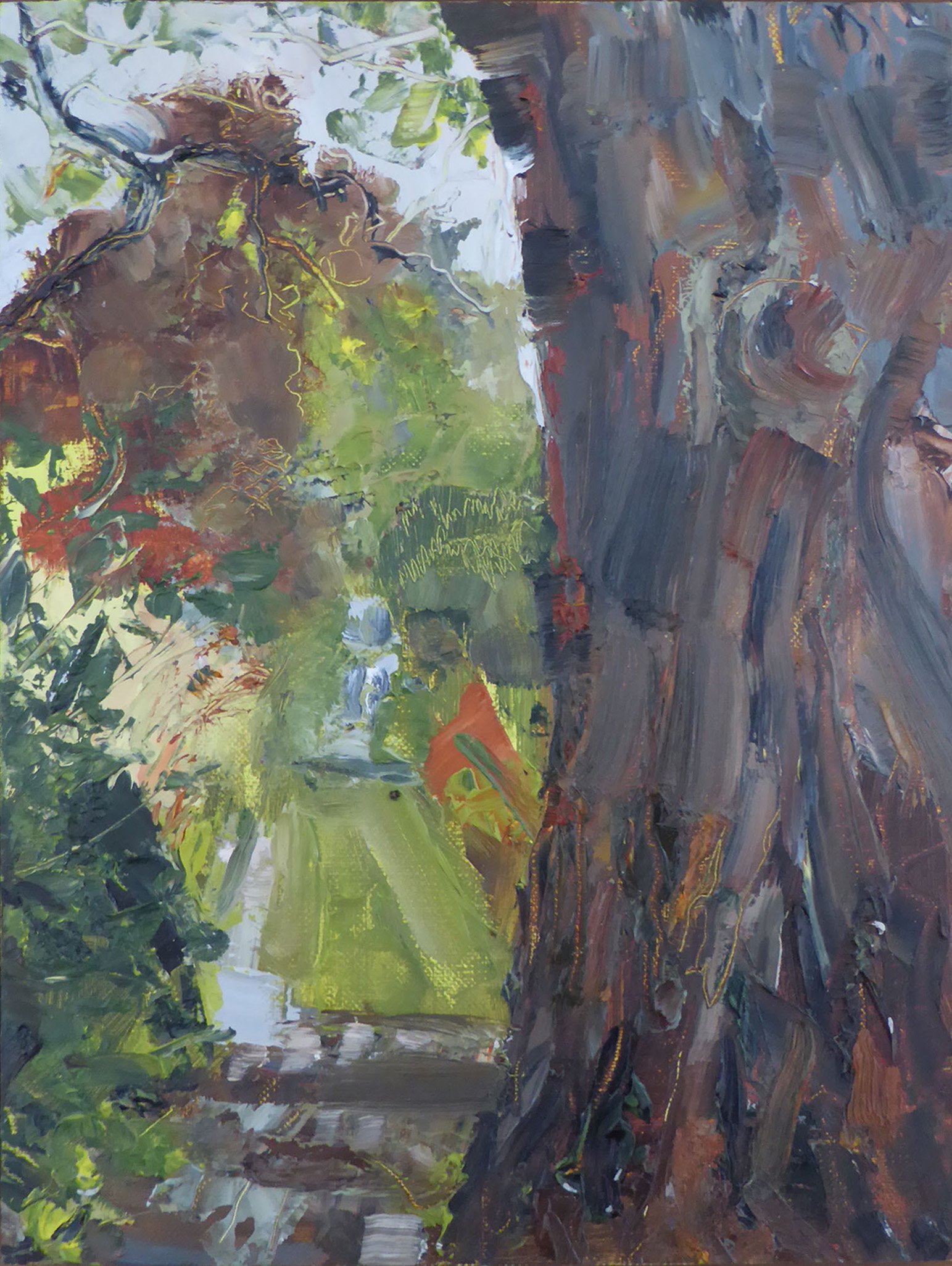 Linda Sheridan 07 - UNDER THE WALNUT TREE A.M. - INVERESK LODGE GARDEN
