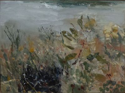 Linda Sheridan 02 - SOLD - WATERSIDE FLORA WITH BARBECUE BURN PM - HARLAW RESERVOIR