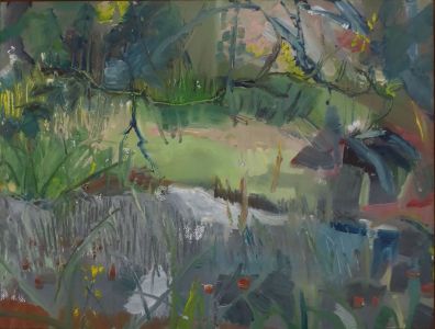 Linda Sheridan 12 - THE IMPRINT WE LEAVE IN THE INTIMATE TEXTURE OF SPACE - ROSLIN CURLING POND